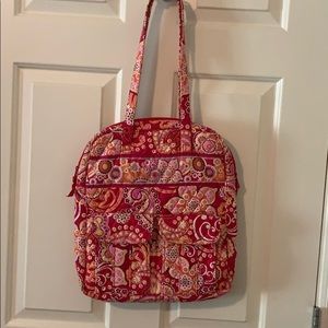 NWOT Vera Bradley raspberry fizz large purse/tote